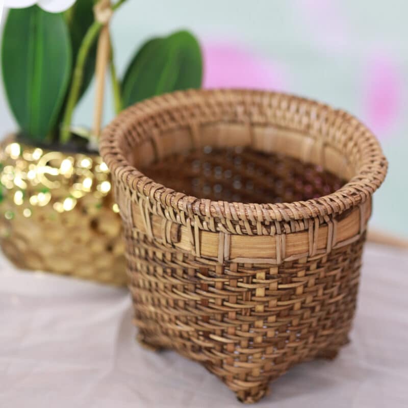 Rattan Korbset, 5er