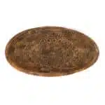 Design-Teller / Schale aus Palmenholz, 35cm Durchmesser