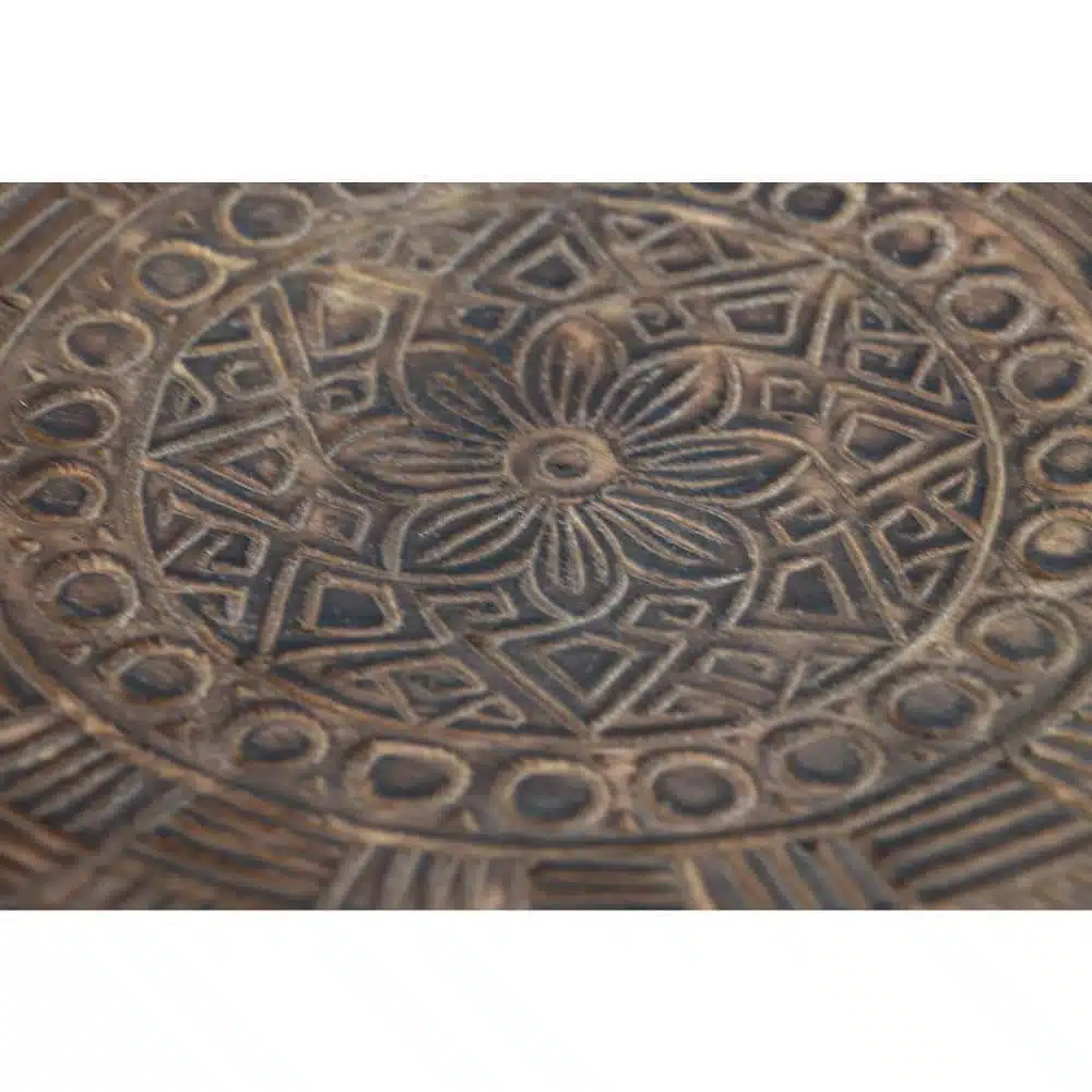 Design-Teller / Schale aus Palmenholz, 35cm Durchmesser Design-Teller / Schale aus Palmenholz, 35cm Durchmesser