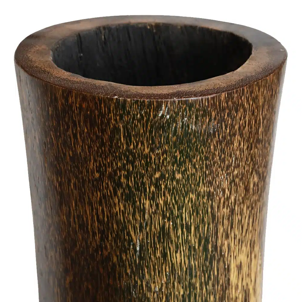 Palmenvase aus einem Stamm geschnitten, 1m Palmenvase aus einem Stamm geschnitten, 1m