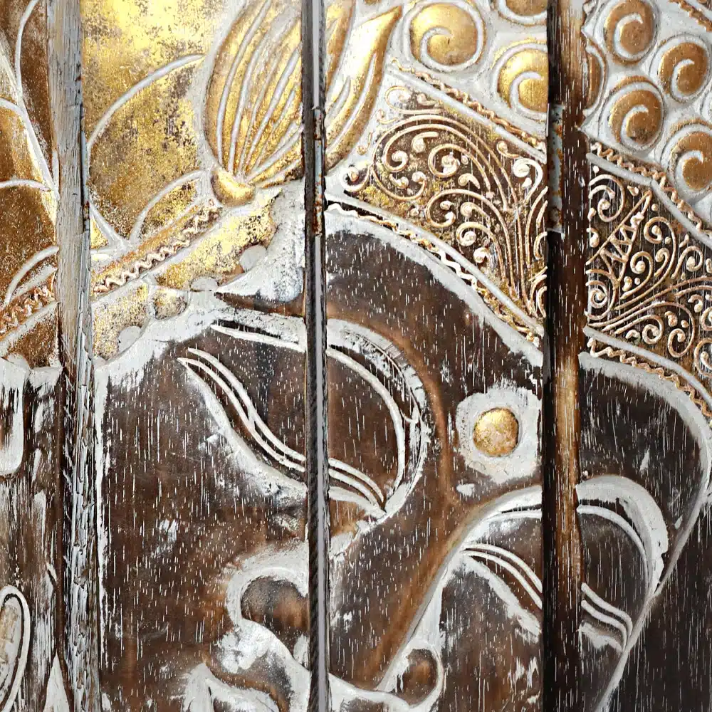 Buddha Wandrelief, 4 Flächen, 30x40cm Buddha Wandrelief, 4 Flächen, 30x40cm