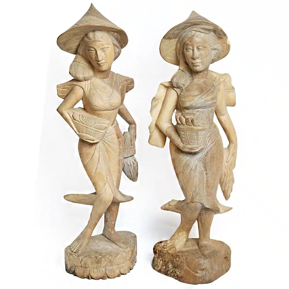 balinesische Lady Statue balinesische Lady Statue