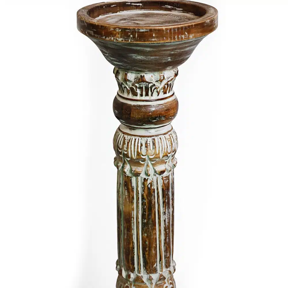 Blumenständer mit Bali Muster, 100cm Blumenständer mit Bali Muster, 100cm