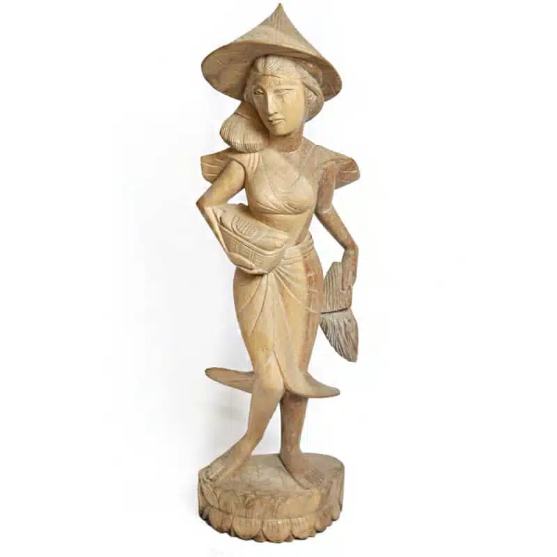 balinesische Lady Statue