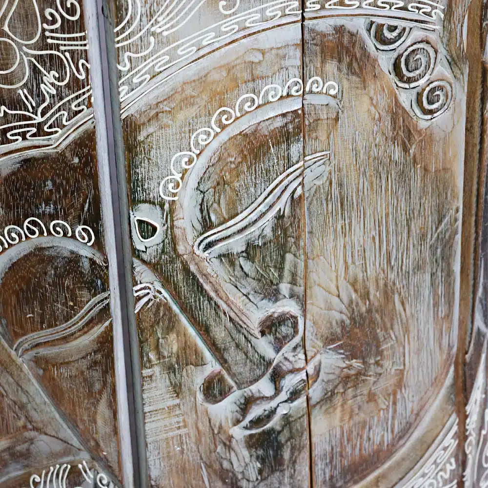 Buddha Wandrelief, 4 fach klappbar, 100x60cm