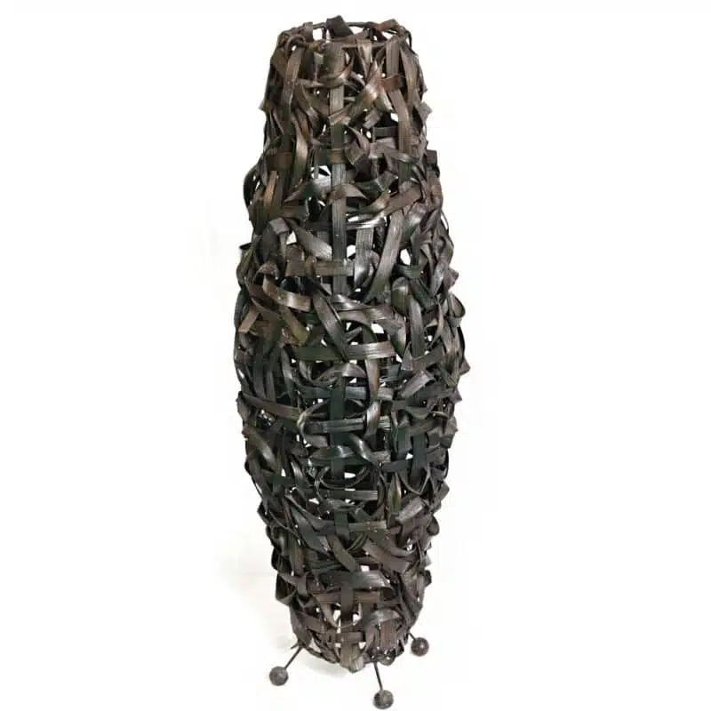 Candra Stehlampe aus Seegras, 90 cm