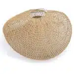 Banyu Lampenschirm aus Rattan, geschwungen