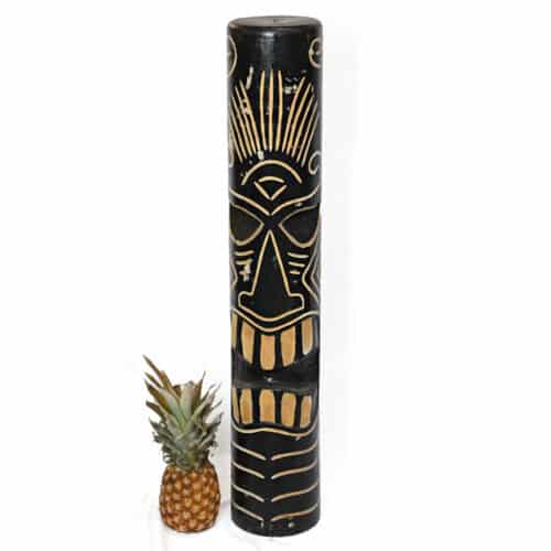 Totem Aufsteller, natur, schwarz, 100cm