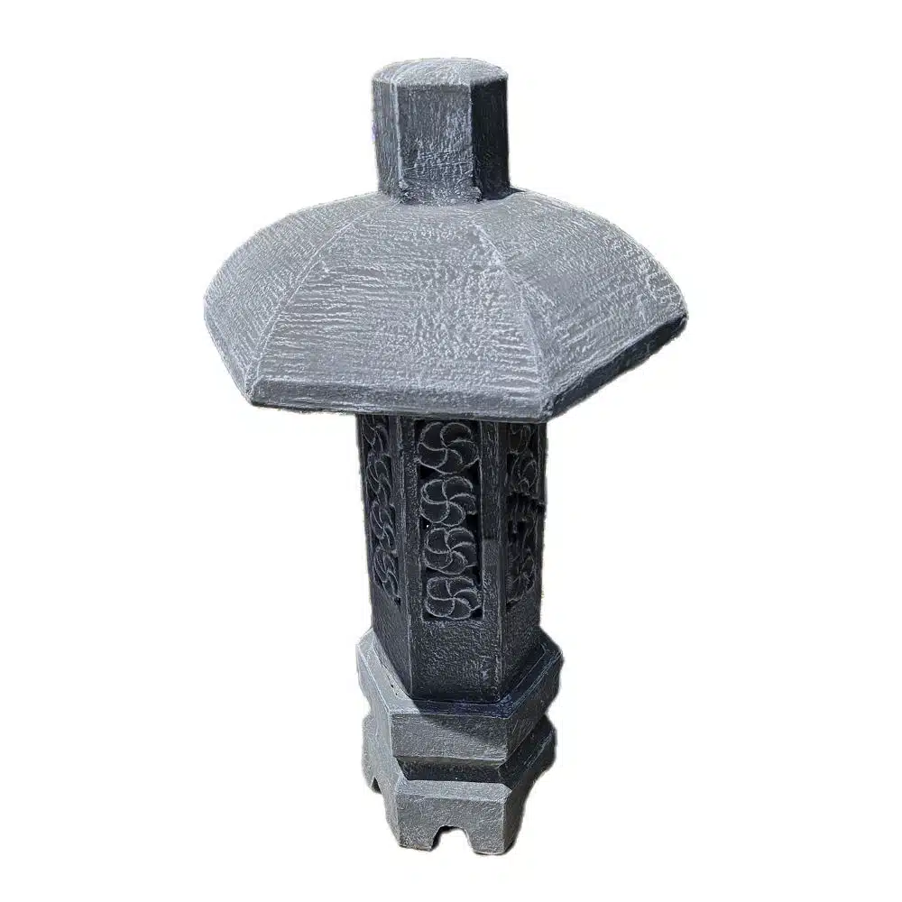 Gartenlaterne aus Vulkanstein, Jepun Design 1 Gartenlaterne aus Vulkanstein, Jepun Design