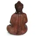 Buddha sitzend, rotbraun, 65x40cm