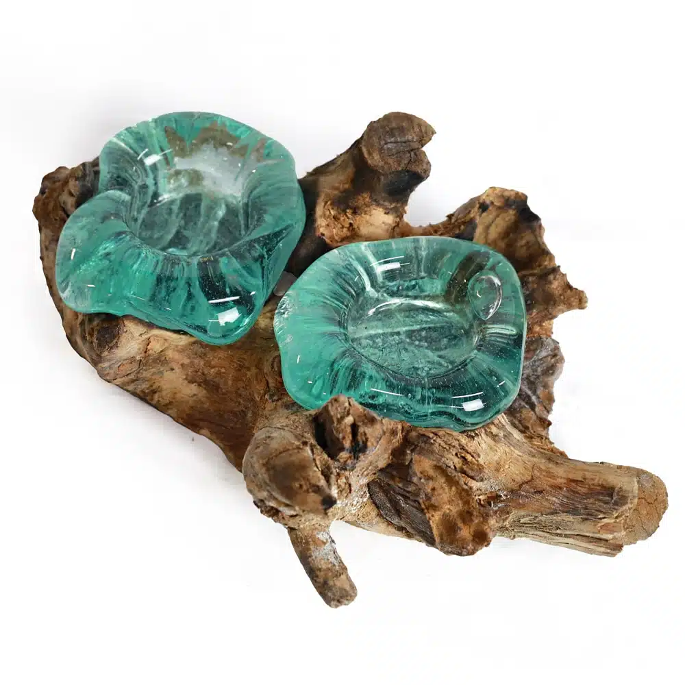 Kerzenhalter auf Wurzel, doppelt (2 Kerzen), ca. 25cm Kerzenhalter auf Wurzel, doppelt (2 Kerzen), ca. 25cm