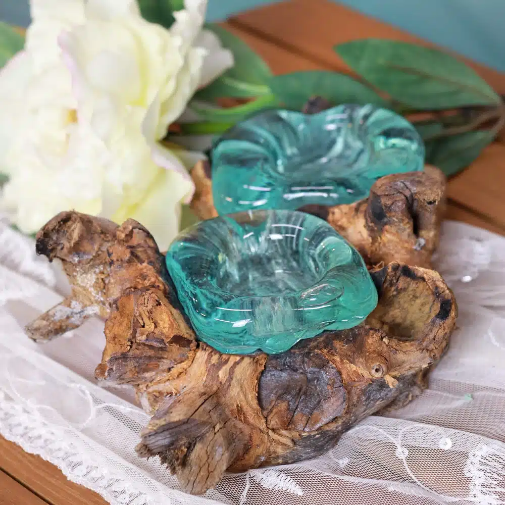 Kerzenhalter auf Wurzel, doppelt (2 Kerzen), ca. 25cm Kerzenhalter auf Wurzel, doppelt (2 Kerzen), ca. 25cm