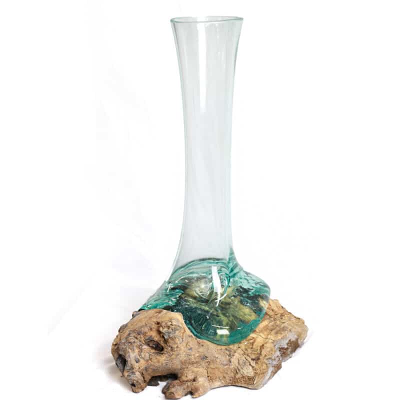 Vase auf Wurzel, 40cm