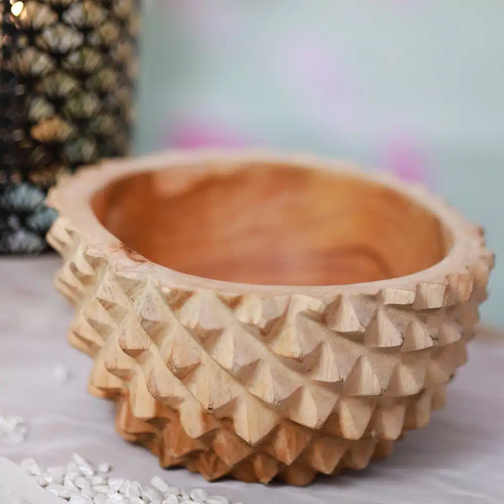 Obstschale in Durian Form Obstschale in Durian Form