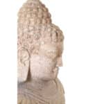 Buddha sitzend, 90cm, Riverstone