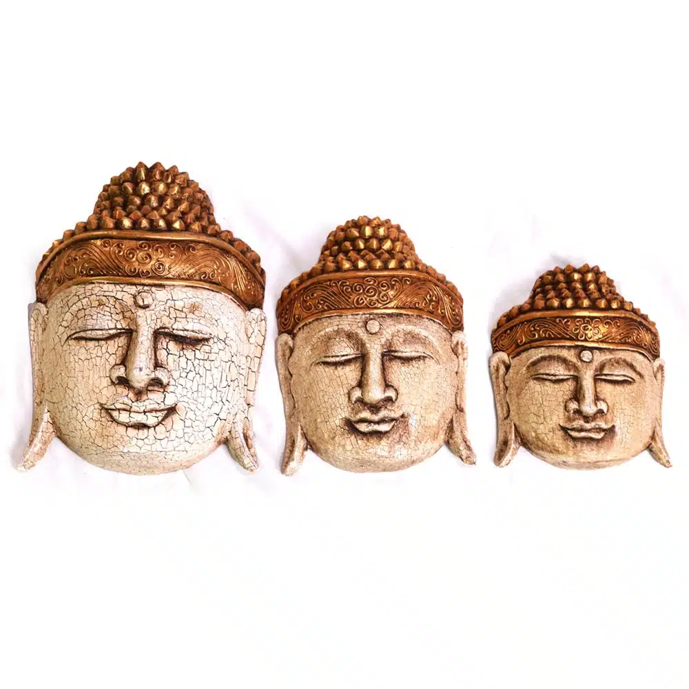 Buddha, Wanddekor, antik-Style Buddha, Wanddekor, antik-Style