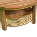 Rattan Tisch, 72cm Durchmesser