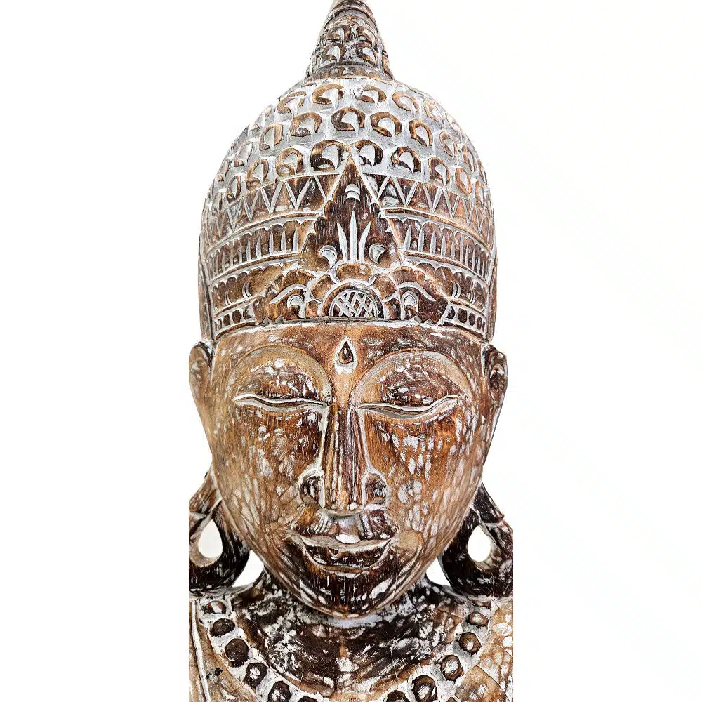 Buddha Schulter, braun, 88x60cm