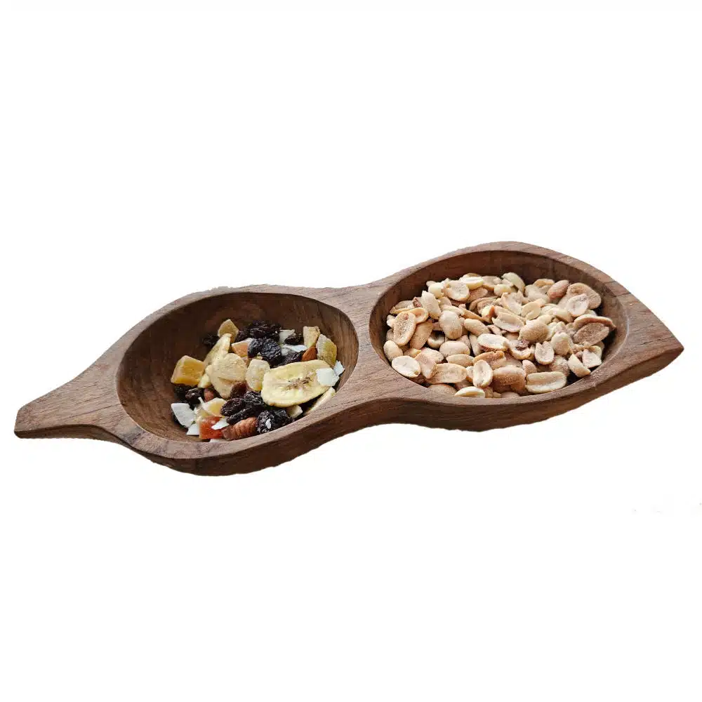 Schale für Erdnüsse, doppelt