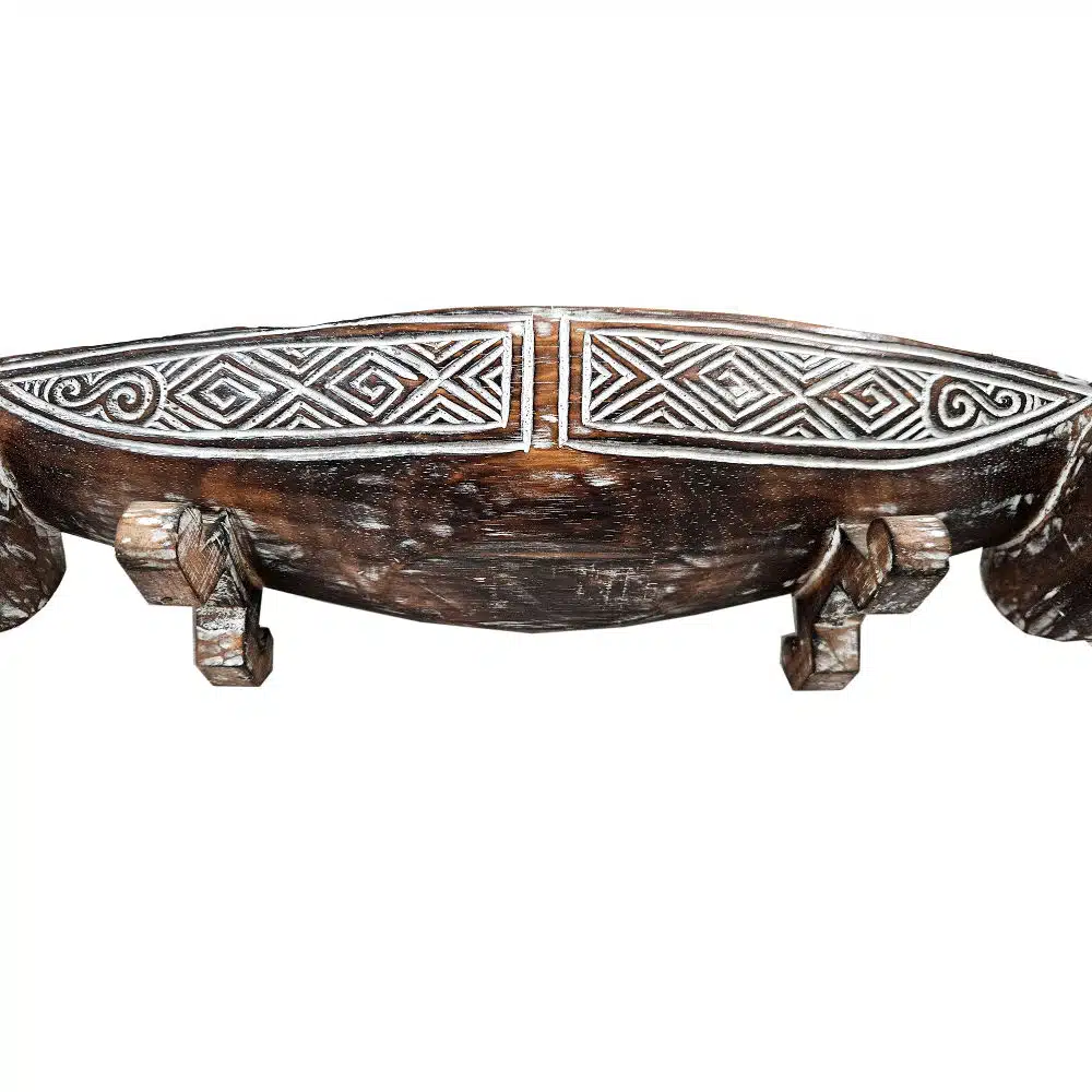 Obstschale, 60cm, Bali Design mit Standfüßen Obstschale, 60cm, Bali Design mit Standfüßen