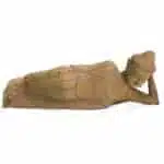 liegender Buddha, alt, 50cm