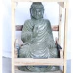 Buddha Statue aus balinesischen Greenstone, 50cm