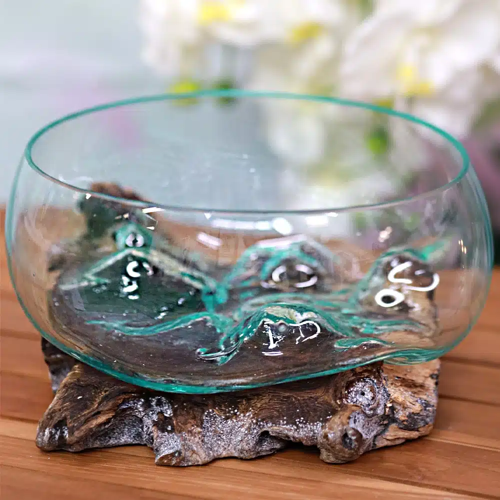 Obstschale auf Wurzel, 15cm