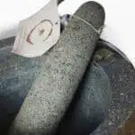 Mörser, grau, Durchmesser innen 12cm