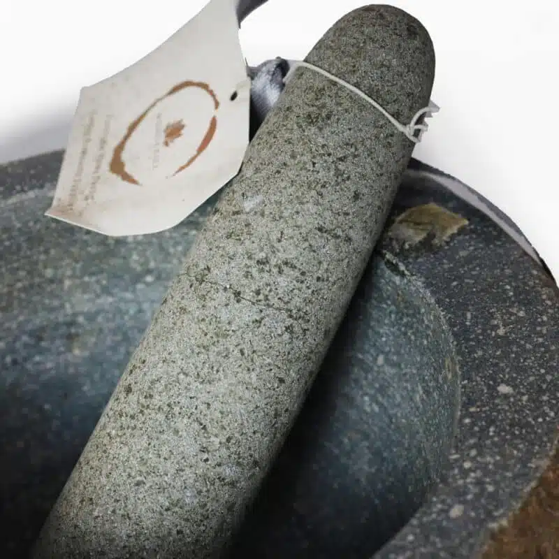 Mörser, grau, Durchmesser innen 12cm