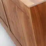 TV Unterschrank mit Schubfächern aus Teakholz