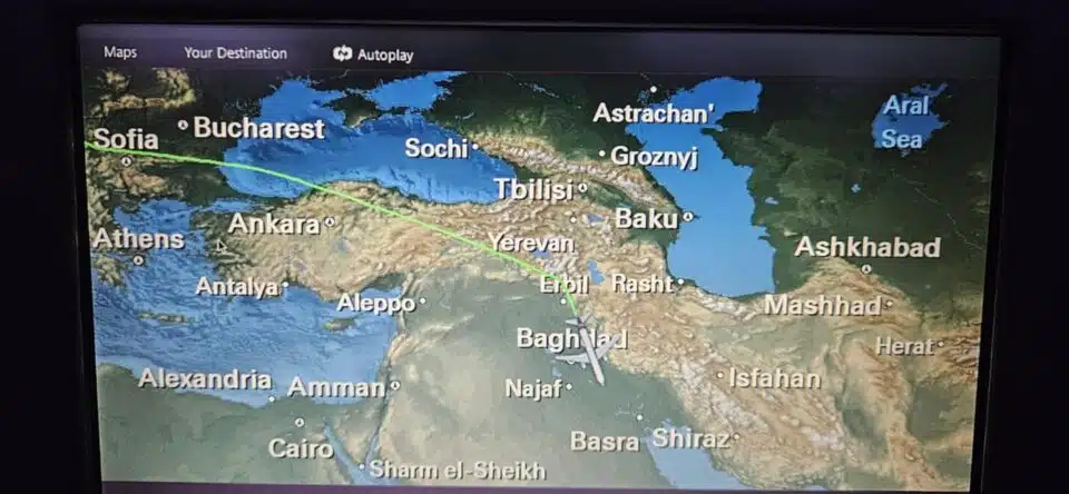Bali-Tour 2024 – Los gehts: Flug nach Doha