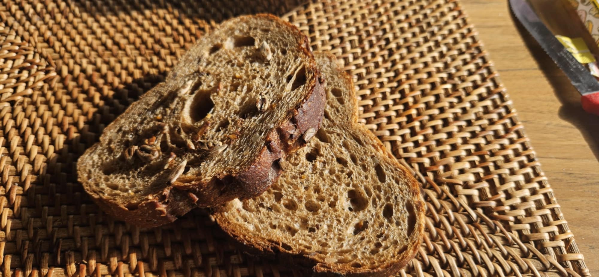 das blieb vom Brot