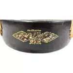 Schale Keramik schwarz 30cm
