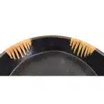 Schale Keramik schwarz 30cm