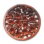 Wanddekor "Frangipani", 30cm Durchmesser