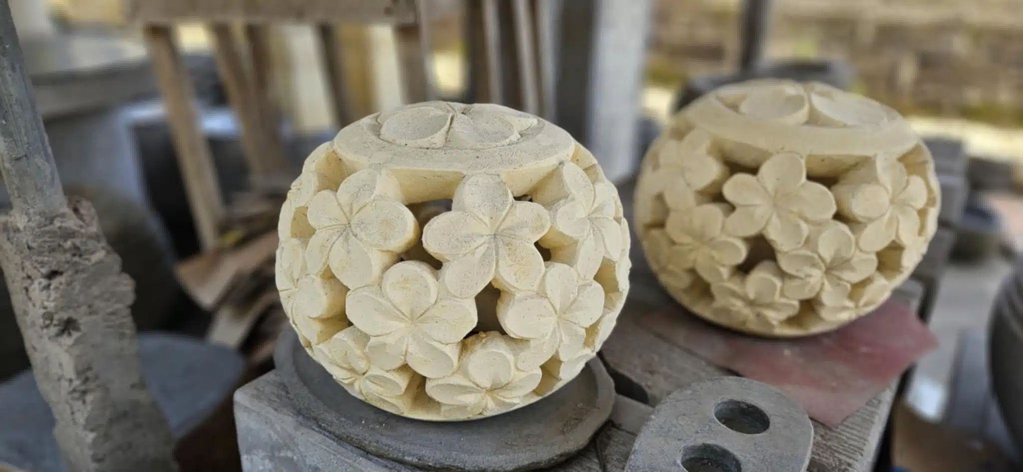 Betonkunst aus Bali