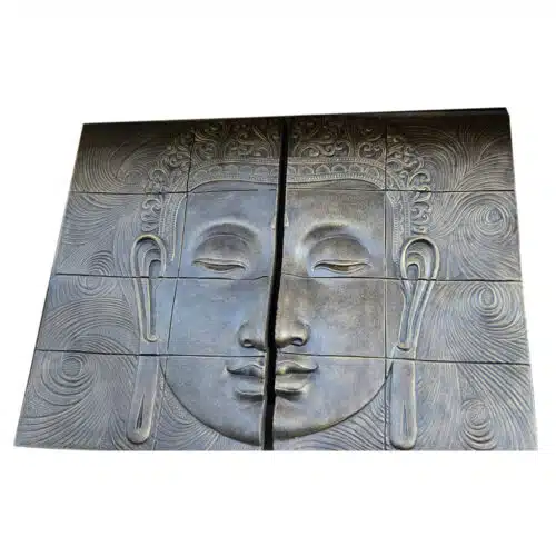 Batin Buddha Wandrelief – 3D Wandkunst