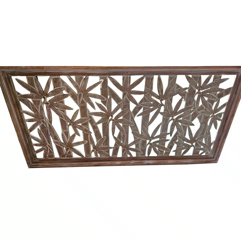 Tiying Wandpaneel Bambus-Muster, MDF, 120 x 60 cm