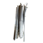 Bersih Windspiel mit Aluminium-Klangröhren, 100 cm lang
