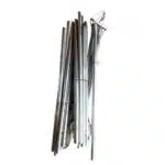 Bersih Windspiel mit Aluminium-Klangröhren, 100 cm lang