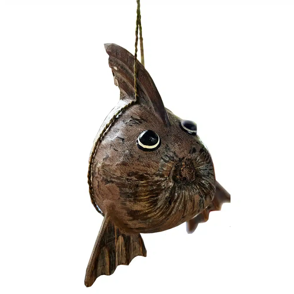 Ikan Kokosnuss-Fisch zum Aufhängen