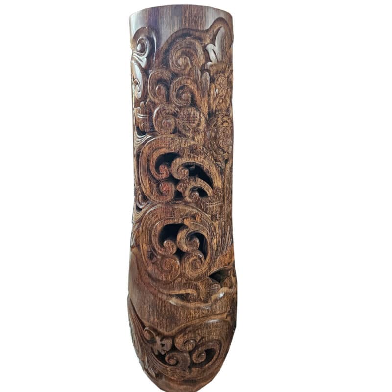 große verzierte Palmenvase, 150cm hoch