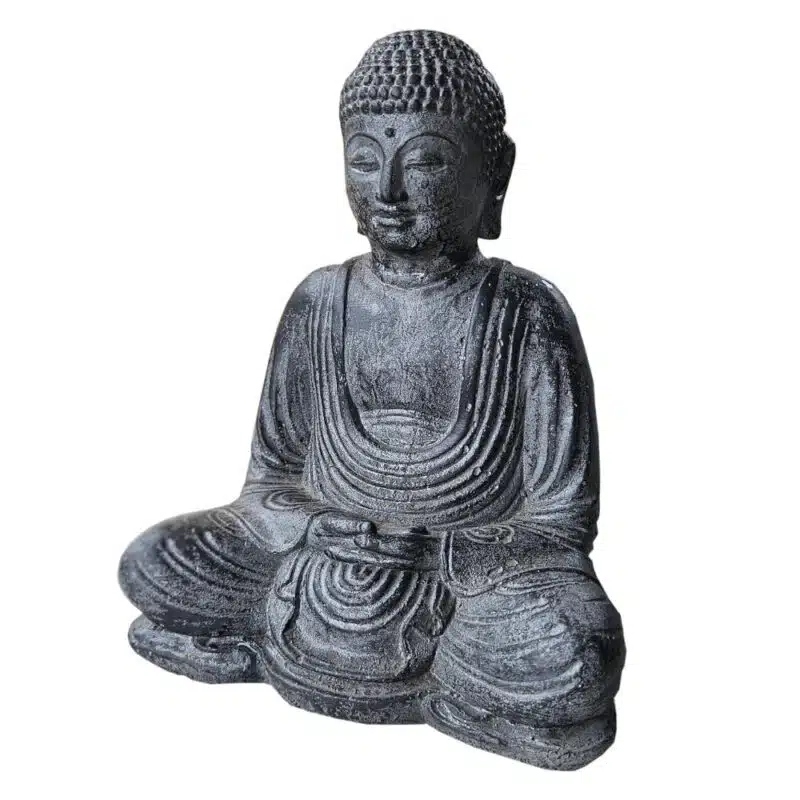 Dhara Buddha Statue, Betonguss, 20 cm, in Varianten