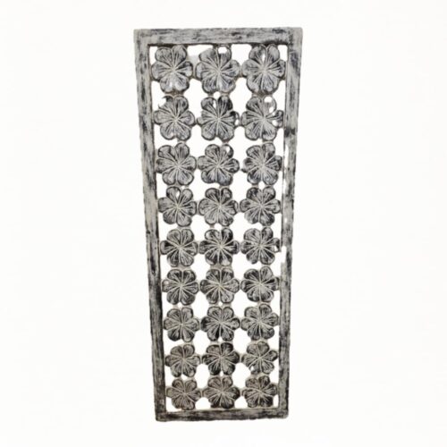 Melati Wandpaneel: MDF, durchbrochen gearbeitet, 100 × 40 cm