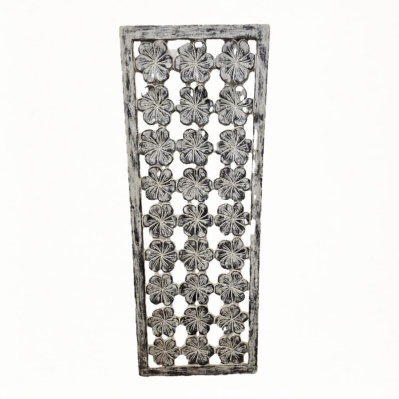 Melati Wandpaneel: MDF, durchbrochen gearbeitet, 100 × 40 cm