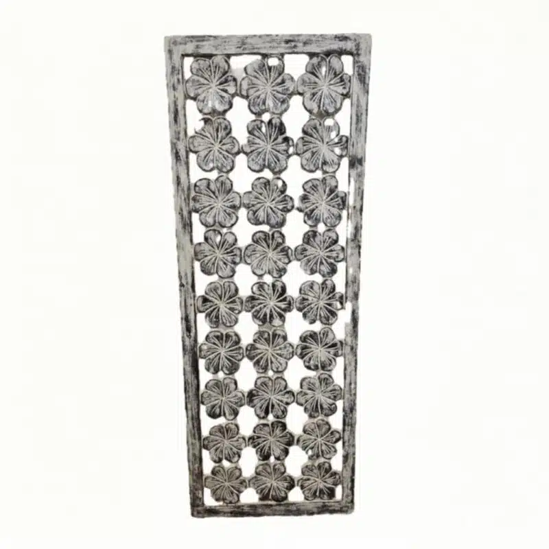 Melati Wandpaneel: MDF, durchbrochen gearbeitet, 100 × 40 cm