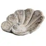 Obstschale in Muschelform