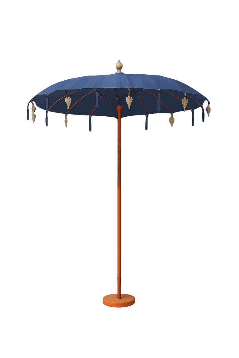 Bali Andachtschirm blau