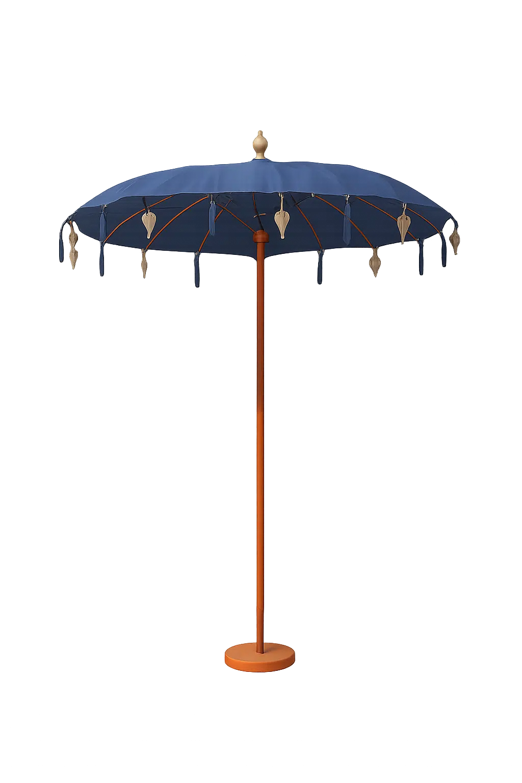 Bali Andachtschirm blau Bali Andachtschirm blau