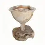 Kembang Blumenkelch aus naturbelassenem Suarholz, 50 cm